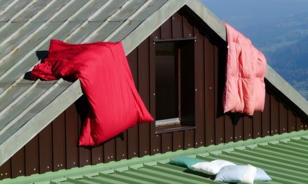 Arredamento elegante di una camera da letto con tetti inclinati: è così che funziona